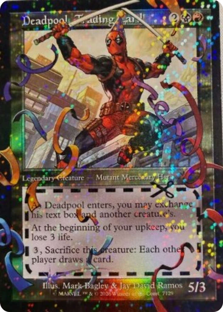 deadpool trading card mtg gatherer TR&CI 174: Deadpool