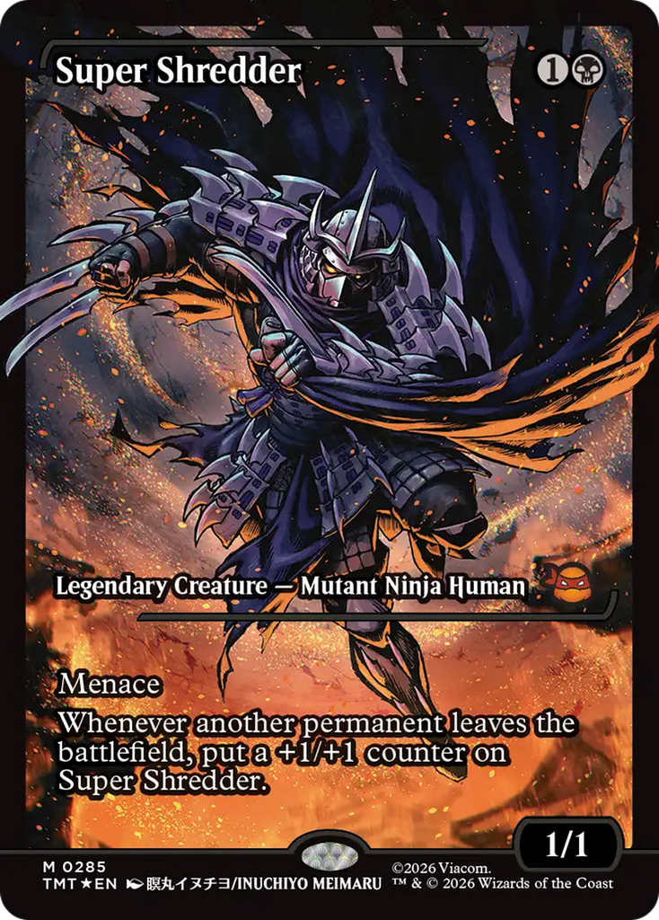 d6110MTGスーパーシュレッダー Super Shredder (Showcase) [Teenage Mutant Ninja Turtles]