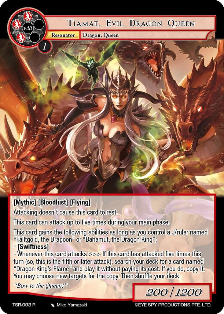 tiamat mtg card price My children will rule over all! Tiamat Proxy | Full Art