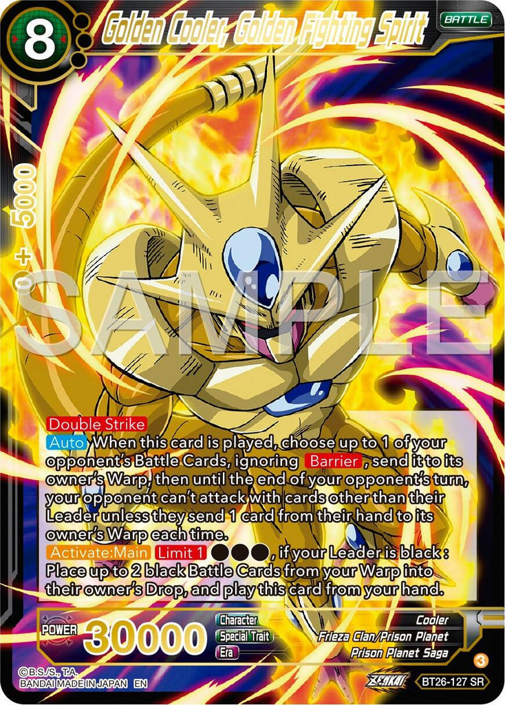 dragon ball super card game cooler Series 2 Introducing New Decks Meta-Cooler Core - STRATEGY