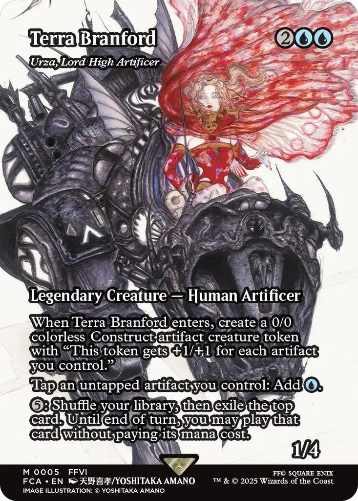 Terra Branford - Urza, Lord High Artificer (Showcase) [FINAL FANTASY : Terra Branford - Urza, Lord High Artificer (Showcase) [FINAL FANTASY :
