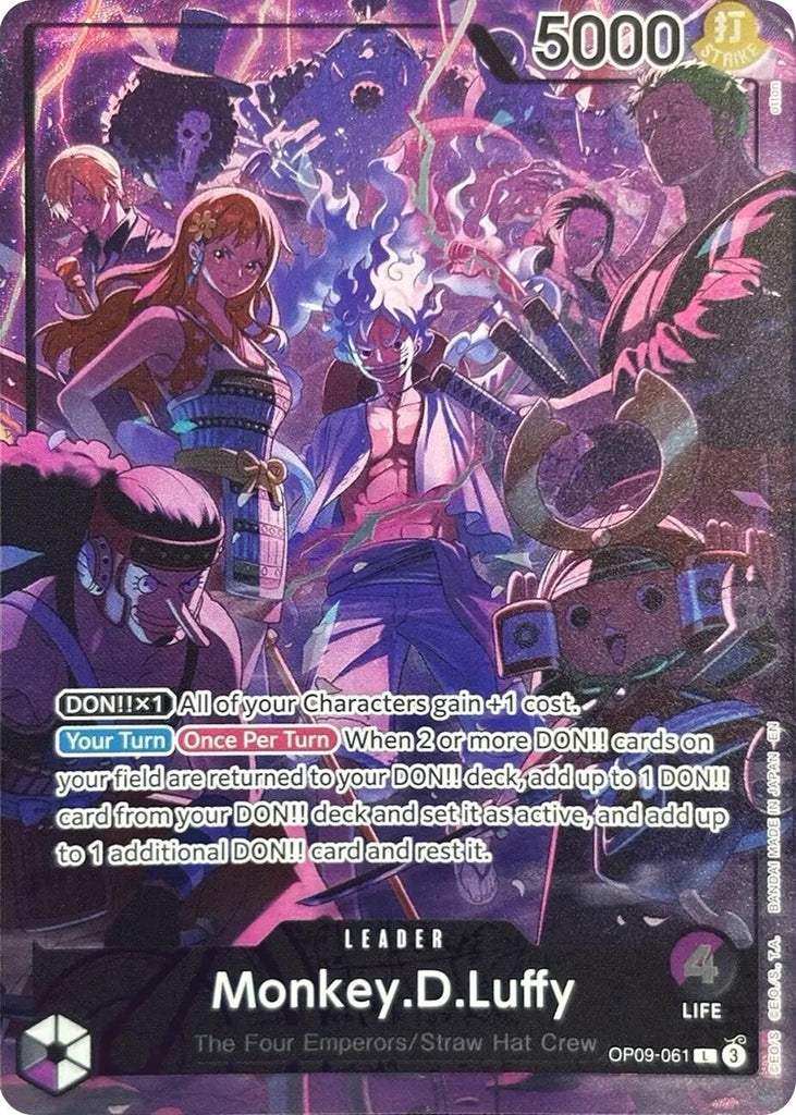 Monkey.D.Luffy (English Version 2nd Anniversary Set) [One Piece Promot