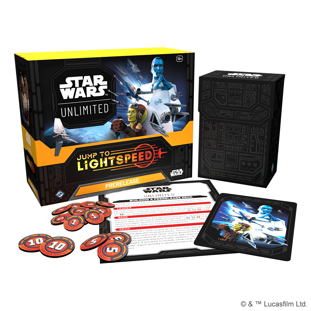 swu jump to lightspeed booster box Star Wars: Unlimited main image 1
