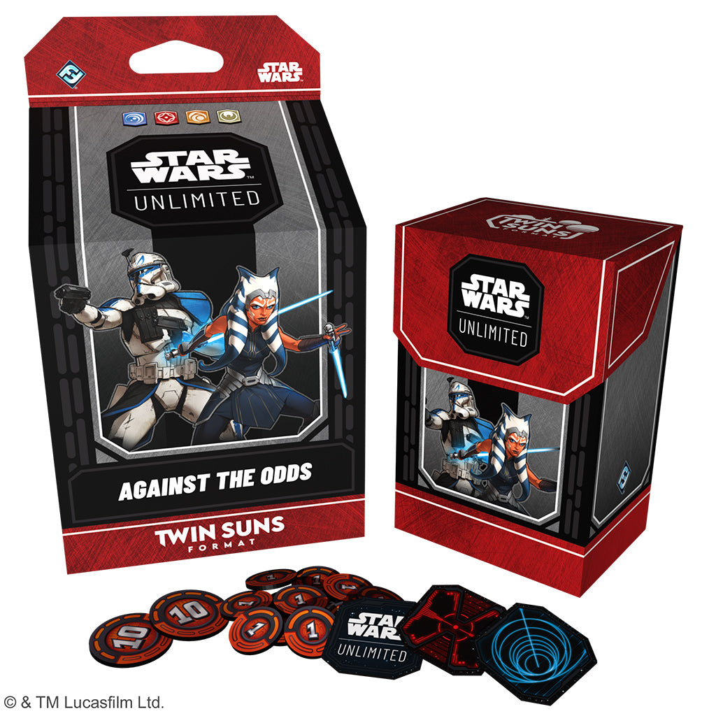 キックスタータースポーン3-packSPAWN TRILOGY:TWOHEADS Star Wars Unlimited: Twin Suns Deck Display