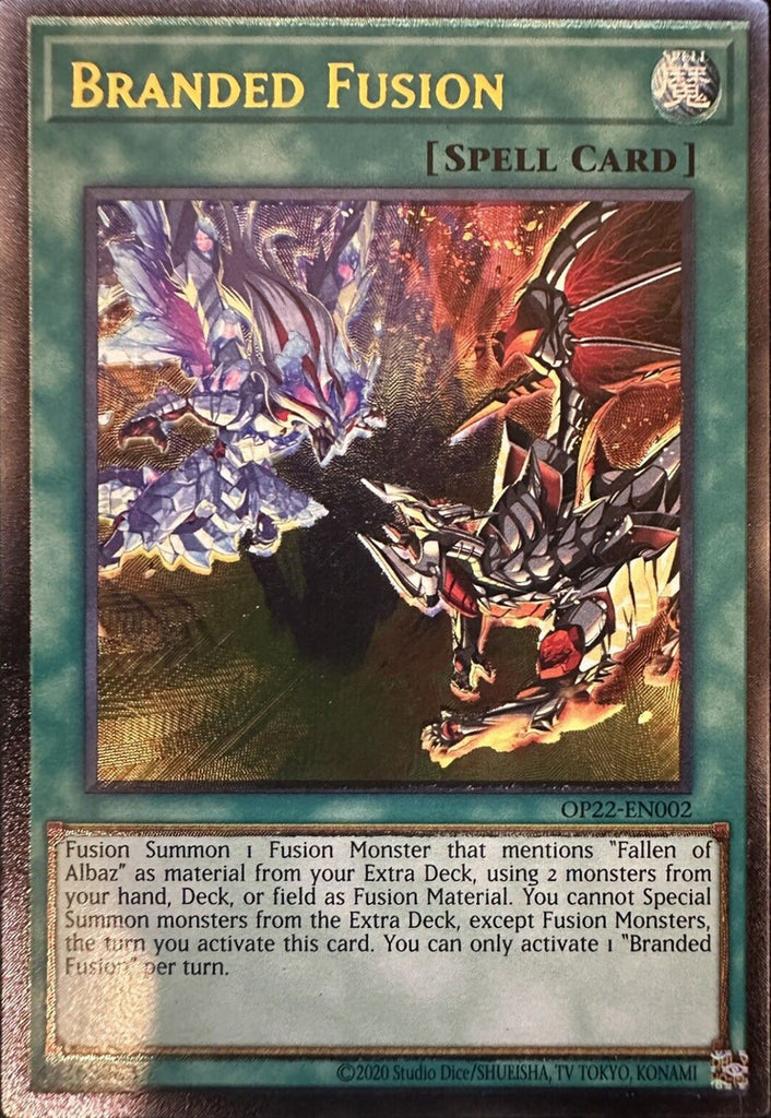 yugioh branded fusion deck Yu-Gi-Oh! - SDAZ-EN021 - Super Rare Fusion Summon 1 Fusion Monster that mentions Fallen of Albaz as material from your Extra Deck best yugioh fusion decks Boss