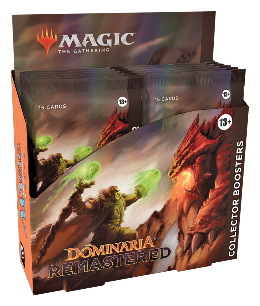 dominaria booster box mtg Magic The Gathering: Remastered Collector Display VCard Divine Chaos : Card Sleeve:Michi uncommoncards21 1 Legendary Creature in Pokemon Vstar Universe Booster