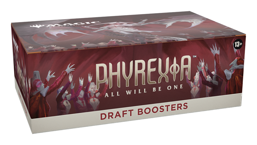 all will be one draft booster box Magic The Gathering: Phyrexia All Will Be One - 6 x Draft Booster Pack