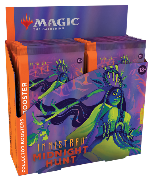 Magic the Gathering: Innistrad: Midnight Hunt: Collector Booster Display