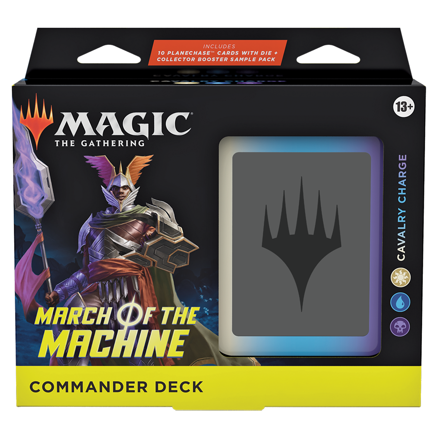 mtg commander theme decks Magic the Gathering: March of the Machine and 1 Land cards Sleeves:Tifa, Martial Artist Unhinged Booster Pack Artist_Jason A. Engle