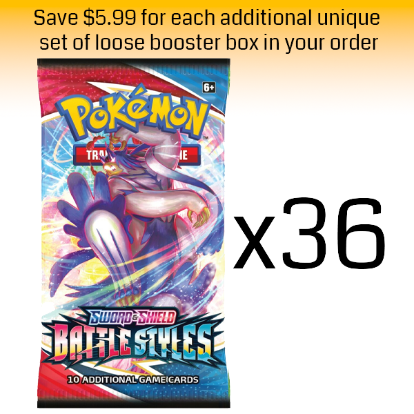 Pokemon TCG: Sword & Shield - Battle Styles Booster Box (36)