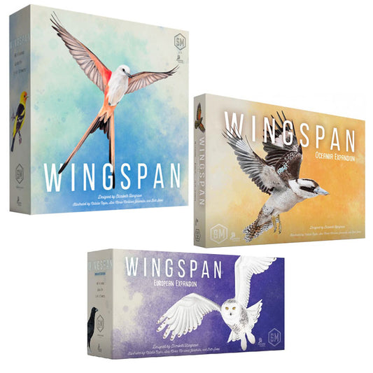 Wingspan: Base Game + Expansion Bundle
