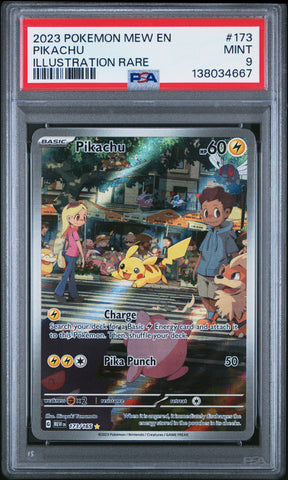 PSA MINT 9 Pikachu (173) [Mew En-151] - 138034667