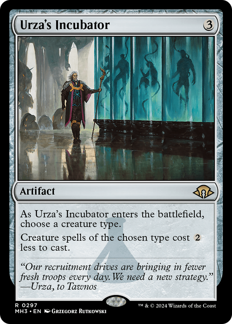 Magic the Gathering Modern Horizons 3 Rare Urza's Incubator #297 Magic the Gathering Modern Horizons 3 Rare Urza's Incubator #297