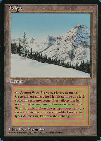 Taiga (French) [Foreign Black Border]