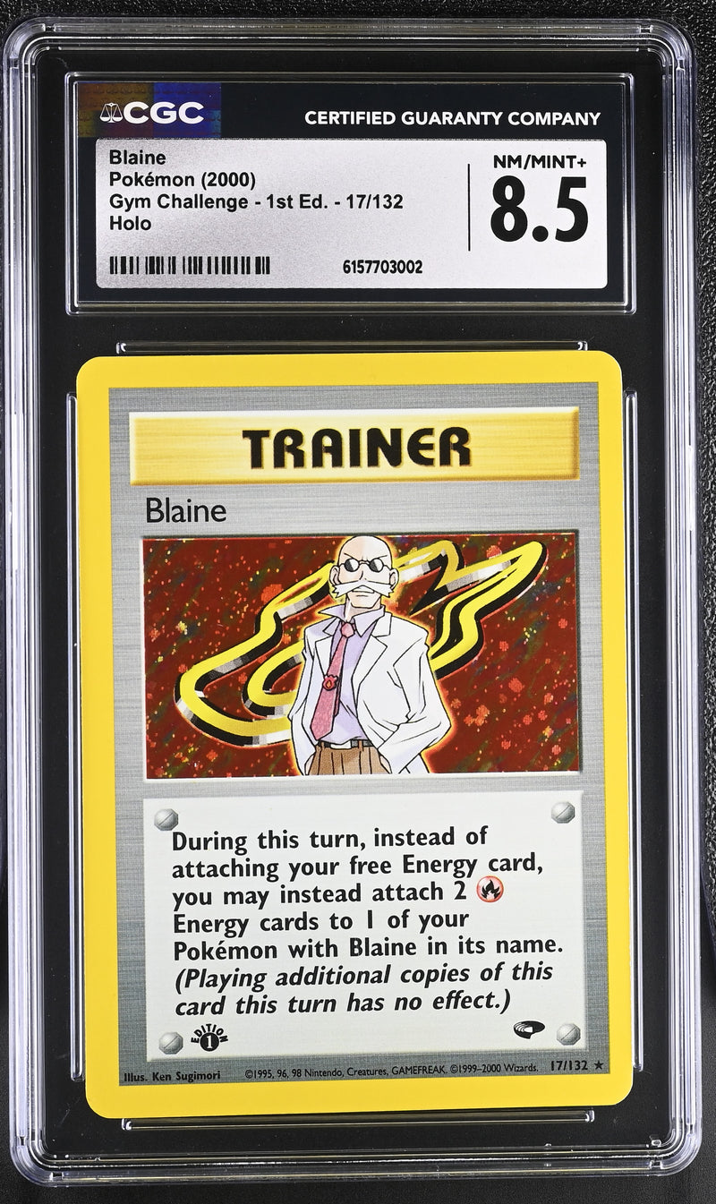 CGC 8.5 Blaine (17/132) [Gym Challenge - 1st Ed.] - 6157703002