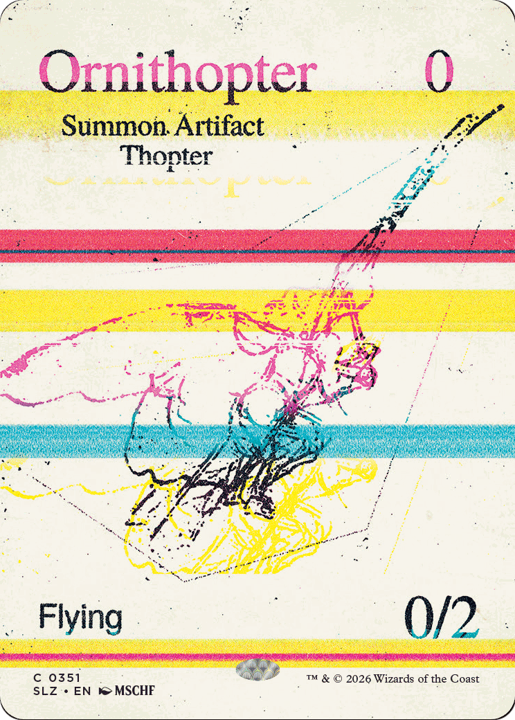 Ornithopter (0351) [Secret Lair x MSCHF: The Zeta Set]