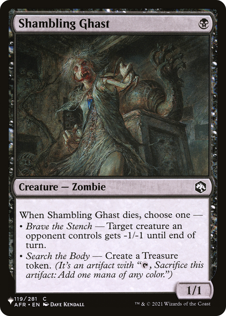 Shambling Ghast [The List Reprints]