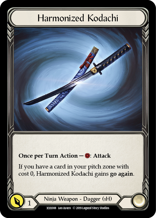 Dawnblade // Harmonized Kodachi [XXX007 // XXX008] (Promo)