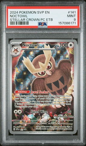PSA MINT 9 Noctowl [Svp En-Sv Black Star Promo] - 157086171