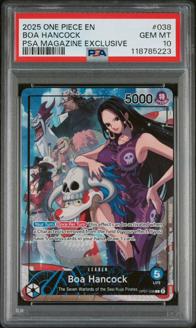 PSA GEM MT 10 Boa Hancock [Promos] - 118785223
