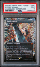 PSA MINT 9 Buster Sword [Magic The Gathering Final Fantasy] - 144811149