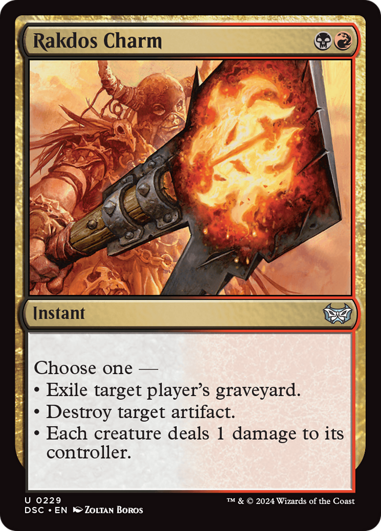 Rakdos Charm [Duskmourn: House of Horror Commander]