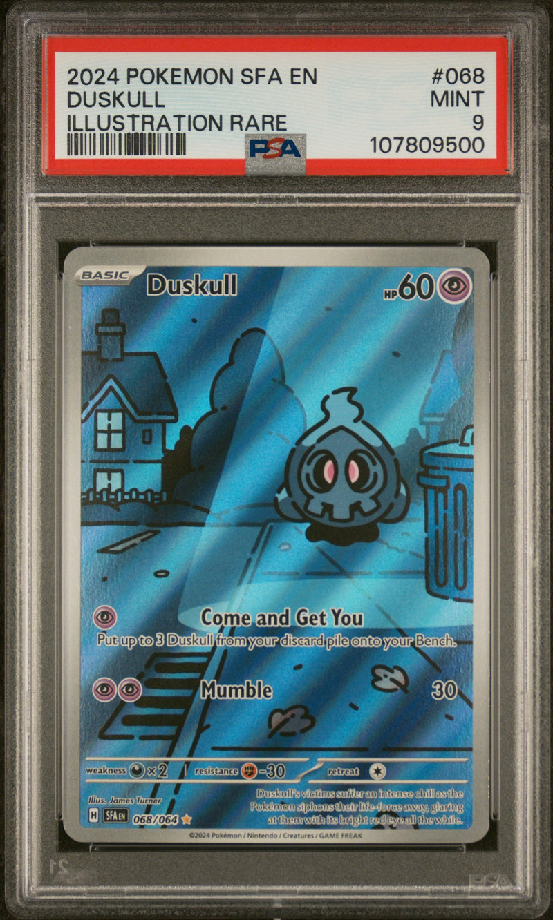PSA MINT 9 Duskull (068/064) [Sfa En-Shrouded Fable] - 107809500