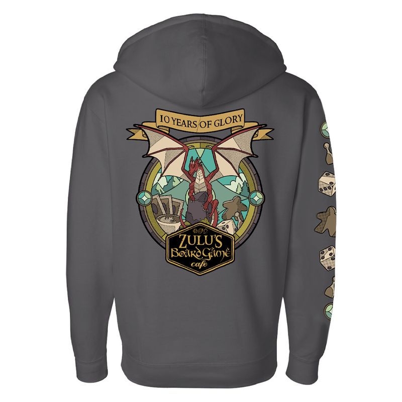 Zulu's Hoodie: 10 Year's of Glory style