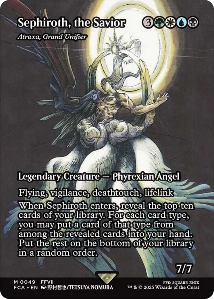 Sephiroth, the Savior - Atraxa, Grand Unifier (Showcase) [FINAL FANTAS Sephiroth, the Savior - Atraxa, Grand Unifier (Showcase) [FINAL FANTAS