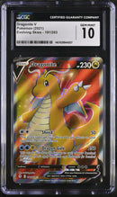 CGC GEM MINT 10 Dragonite V (191/203) [Evolving Skies] - 1401039944007