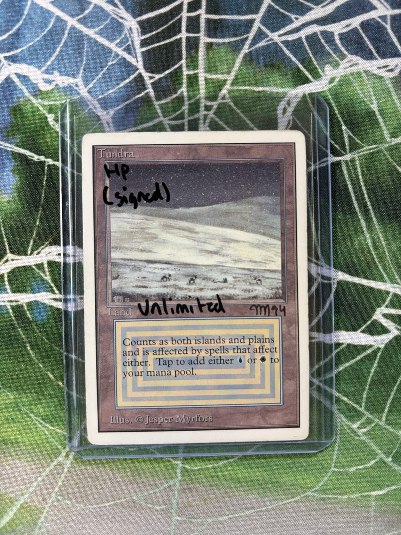Tundra (Signed by Jesper Myrfors) [Unlimited Edition]