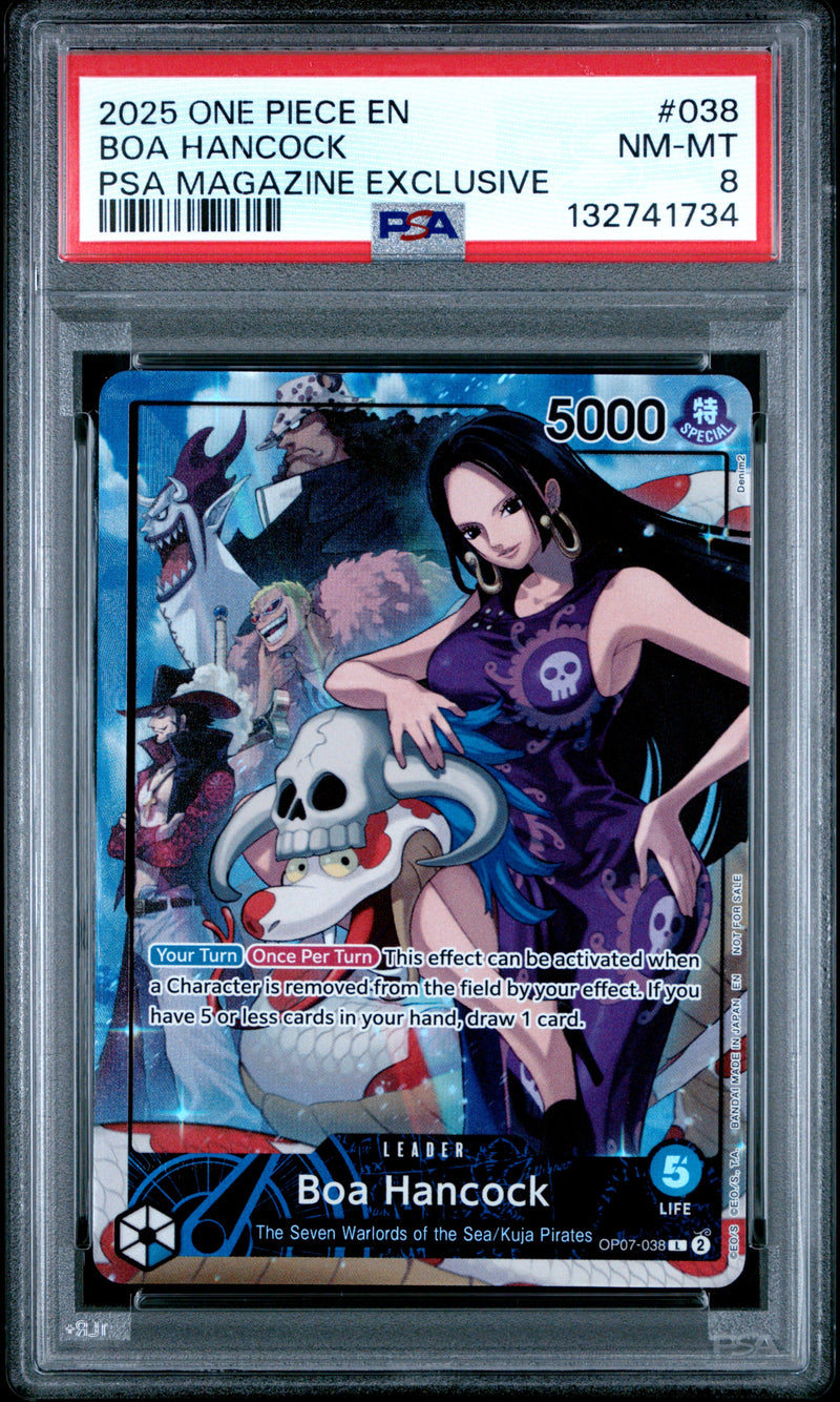 PSA NM-MT 8 Boa Hancock [Promos] - 132741734