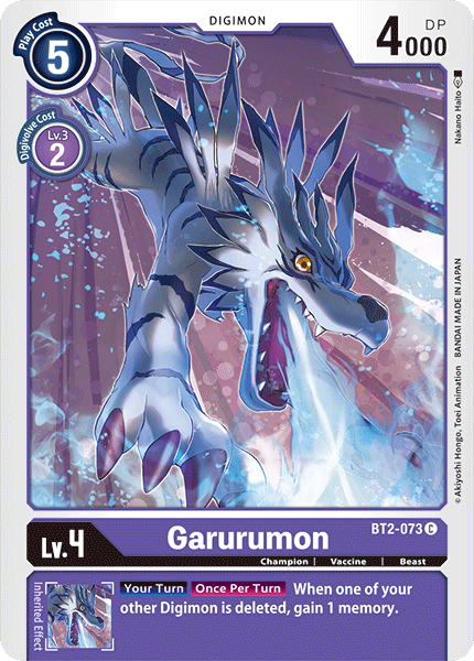 digimon garurumon card Game Sleeves Limited Prin Card Journeys (Draw 1 card from your deck.) Digimon Classic Collection Uncommon Garurumon