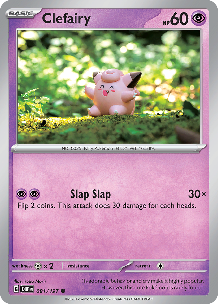 Clefairy (081/197) [Scarlet & Violet: Obsidian Flames]