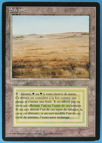 Savannah (French) [Foreign Black Border Revised]