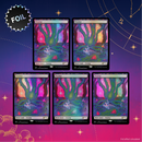 Magic the Gathering: Secret Lair: Secret lair Astrology Lands (Capricorn) Foil