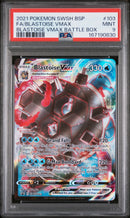 PSA MINT 9 Blastoise Vmax (SWSH103) [Swsh Black Star Promo] - 167190830