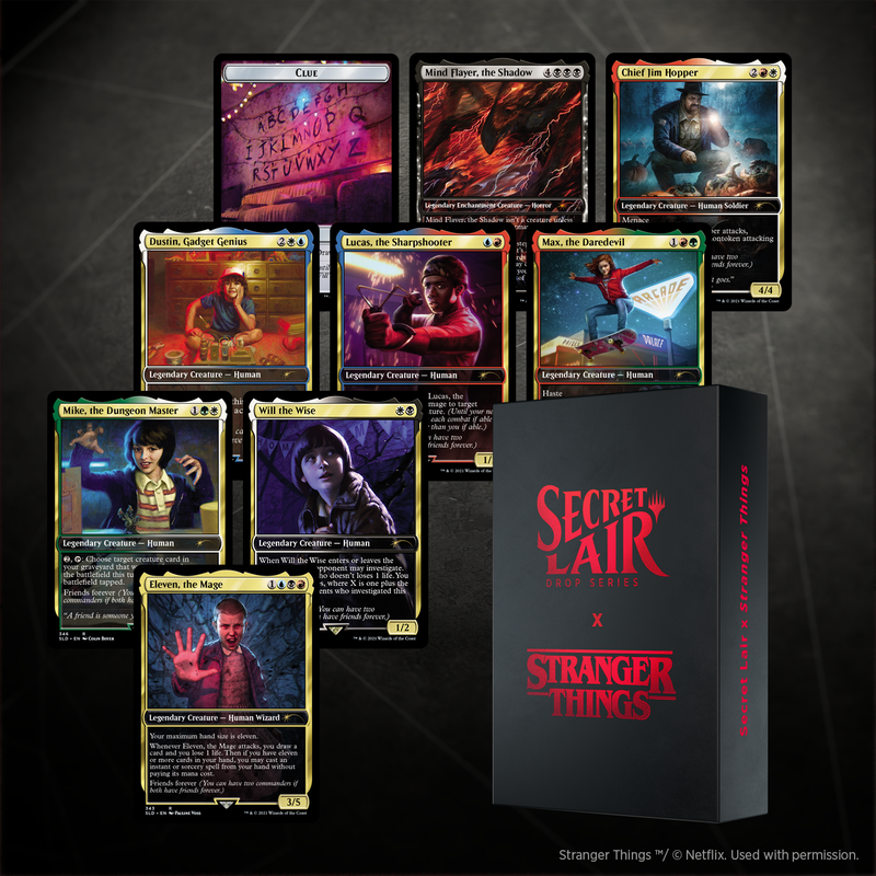 Magic the Gathering: Secret Lair x Stranger Things