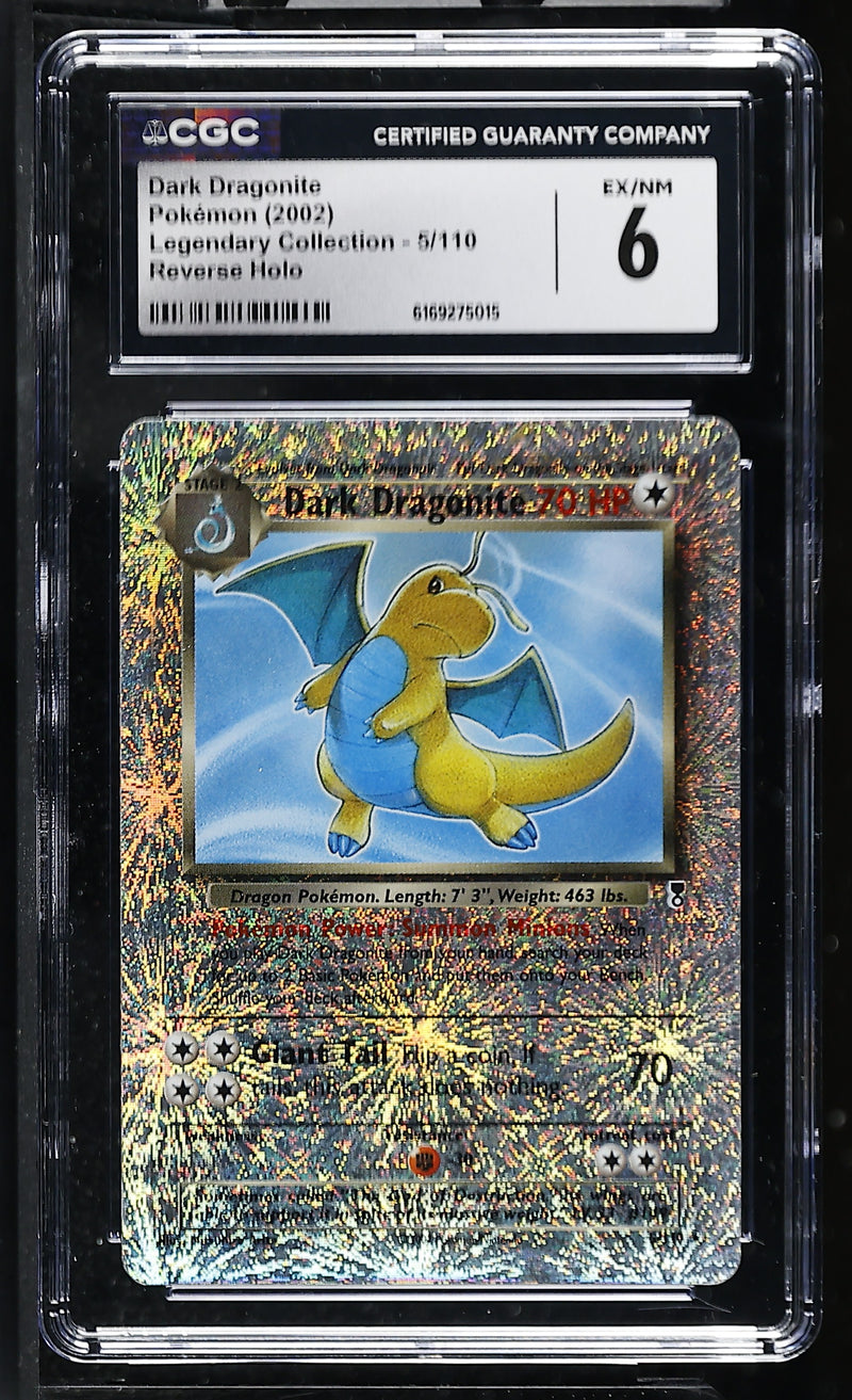 CGC 6 Dark Dragonite (5/110) [Legendary Collection] - 6169275015