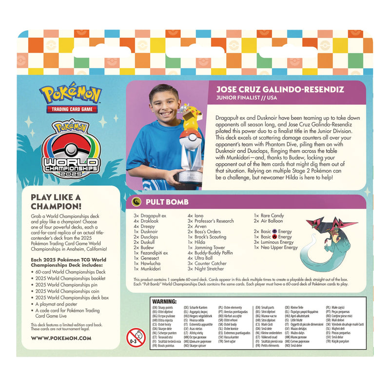 Pokémon TCG: World Championship 2025 Decks: Jose Cruz Galindo-Resendiz