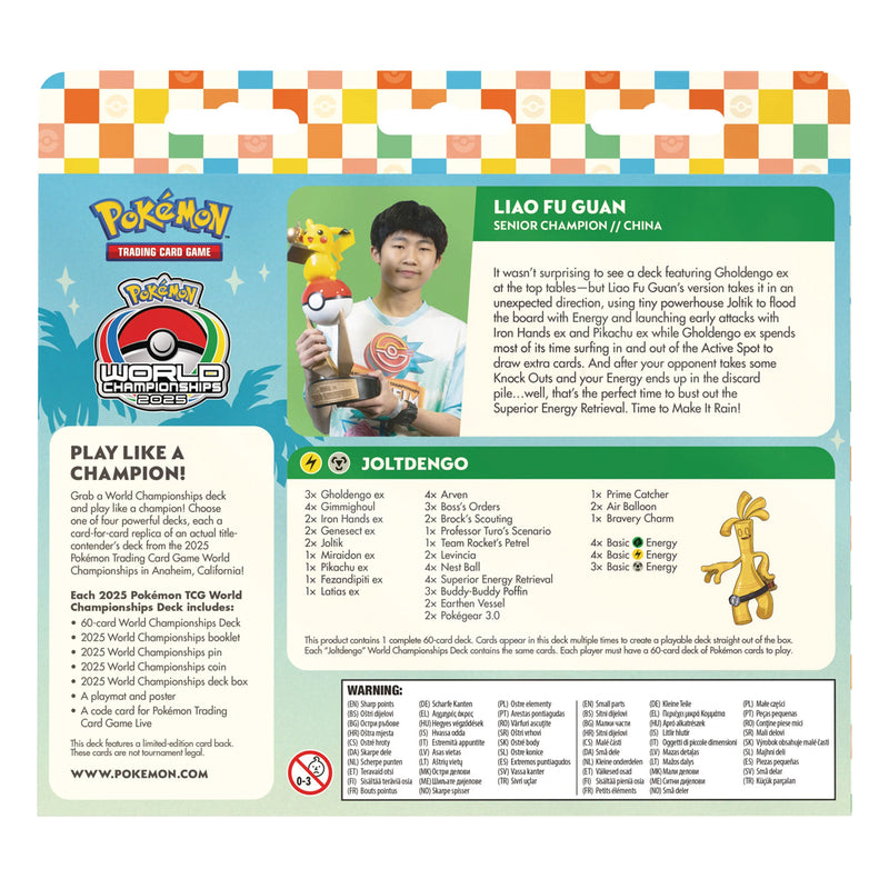 Pokémon TCG: World Championship 2025 Decks: Liao Fu Guan