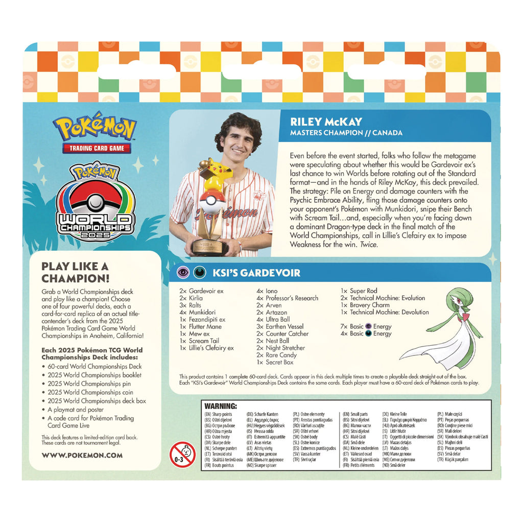 Pokémon TCG: World Championship 2025 Decks: Riley McKay