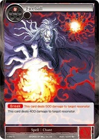 Fireball (1-082) [Starter Deck: Wolves of the Raging Flames]