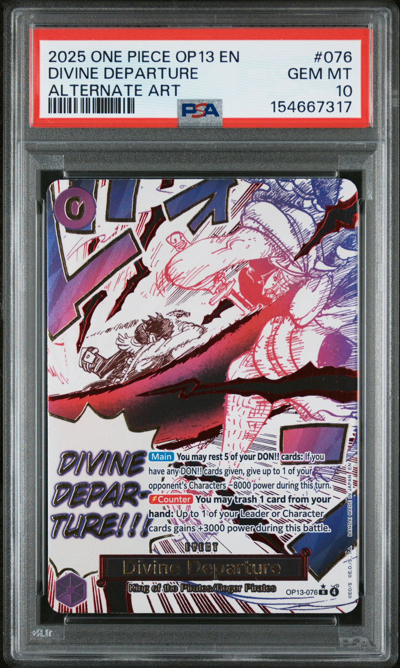 PSA GEM MT 10 Divine Departure [Op13-Carrying On His Will] - 154667317