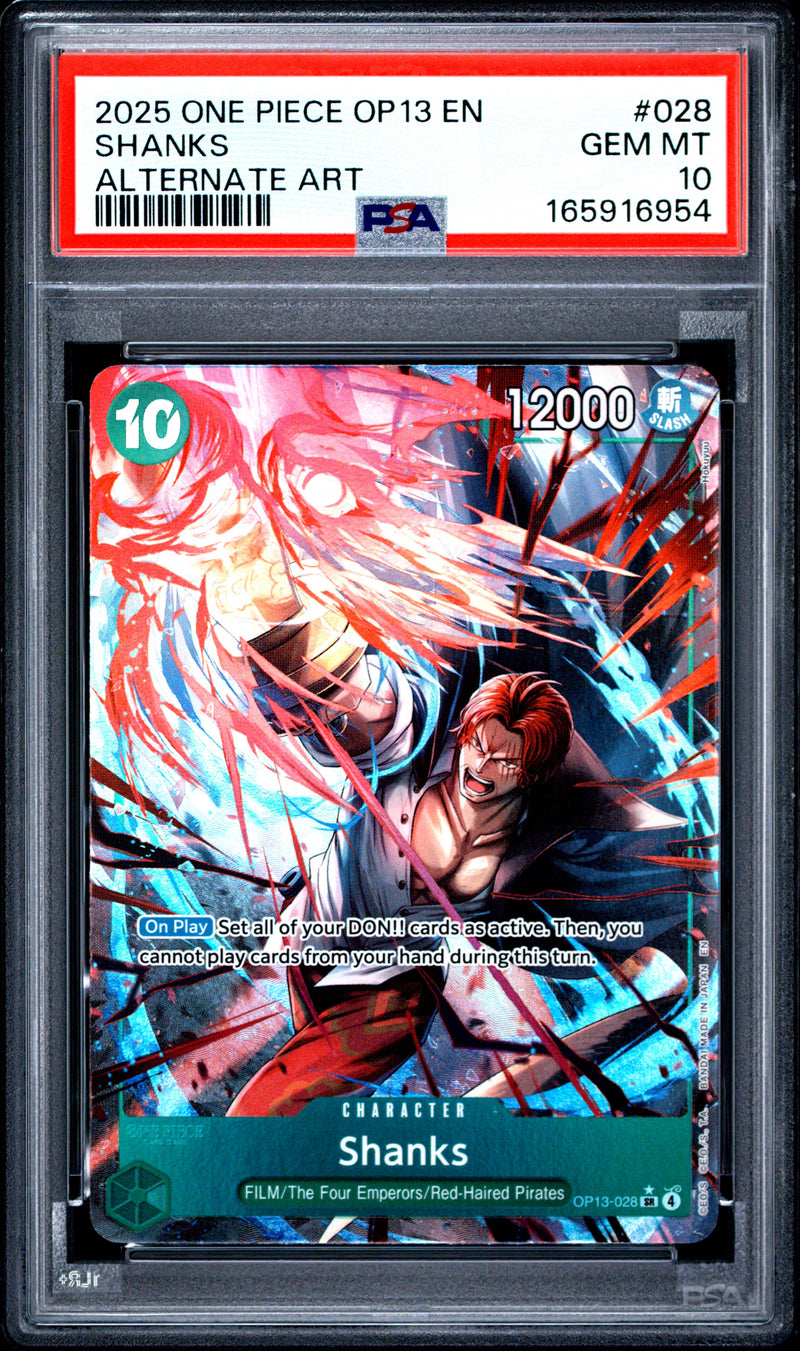 PSA GEM MT 10 Shanks [Op13-Carrying On His Will] - 165916954