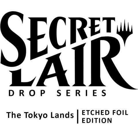 Magic the Gathering: Secret Lair: The Tokyo Lands: Traditional Foil