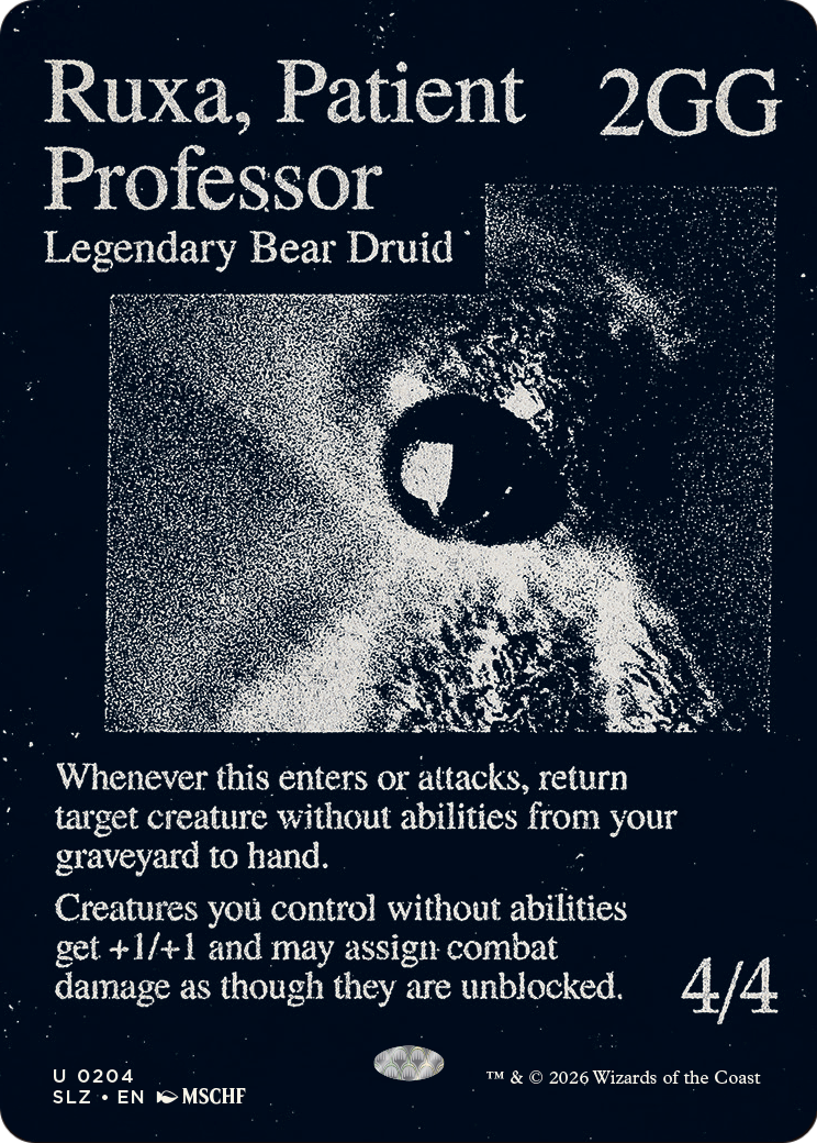 Ruxa, Patient Professor (0204) [Secret Lair x MSCHF: The Zeta Set]