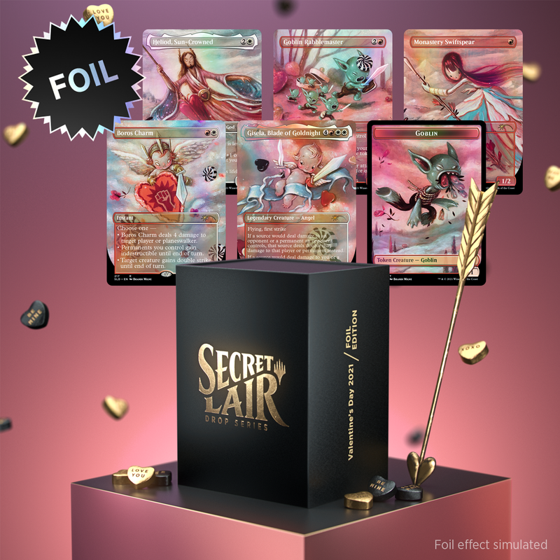 Magic the Gathering: Secret Lair: Valentine's Day 2021: Foil