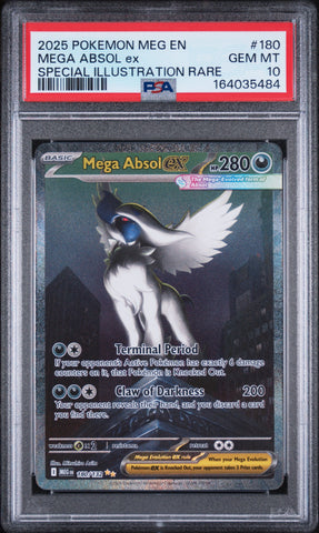PSA GEM MT 10 Mega Absol Ex (180) [Meg En-Mega Evolution] - 164035484