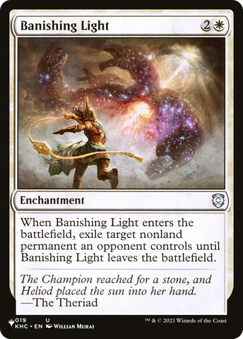 Banishing Light (KHC) [The List]